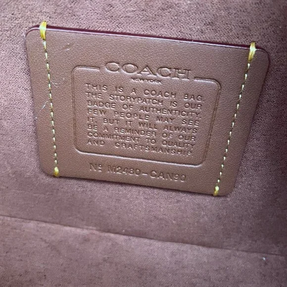 Coach Brook Flap Chain Bag - BAG ONLY - Picture 8 of 10